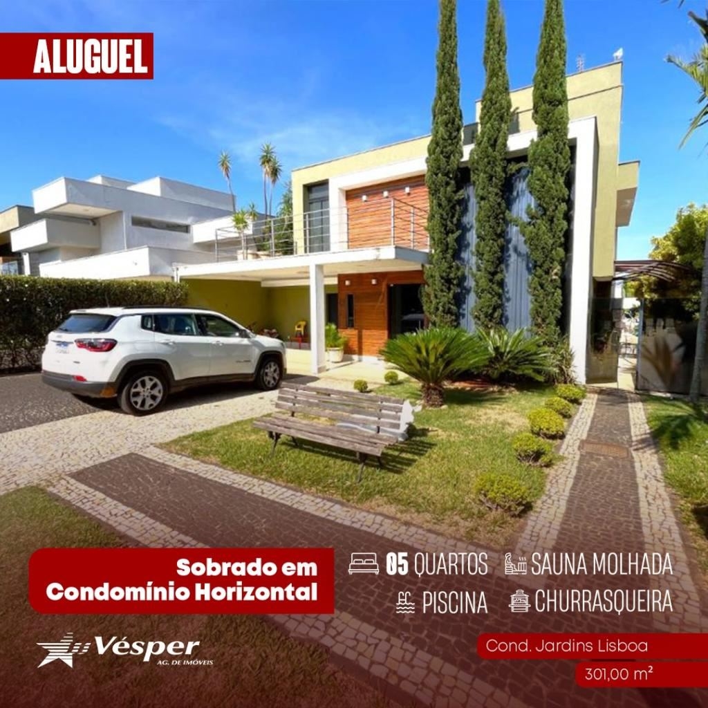 Casa Condominio Para Aluguel 5 Quartos Ou Em Jardins Lisboa