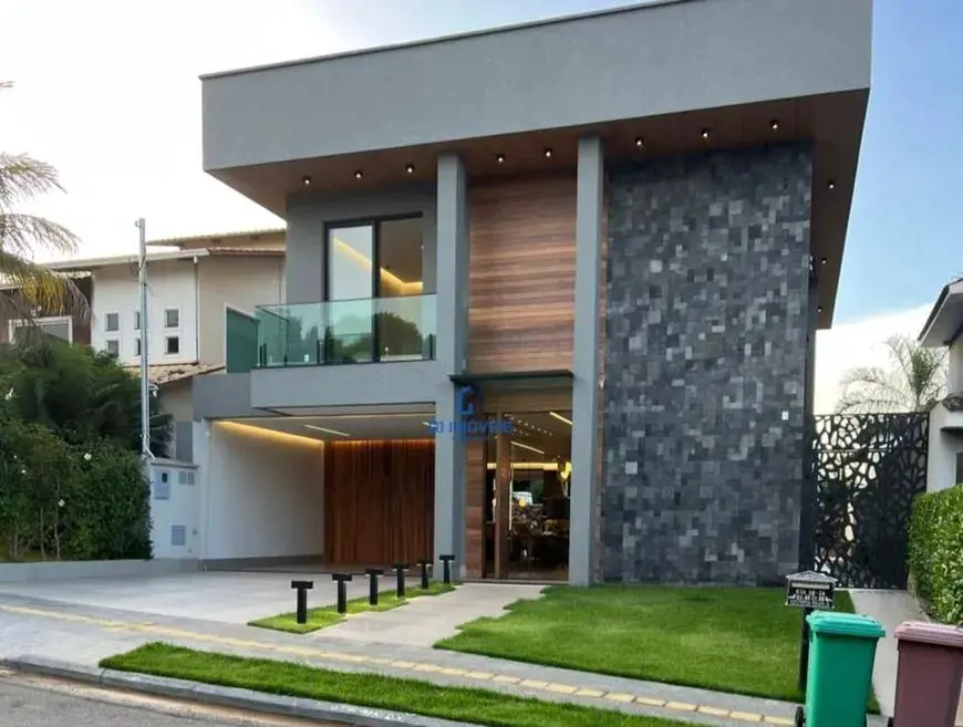 Sobrado novo com armários Condomínio Portal do Sol II,04 suítes, suite do casal ...