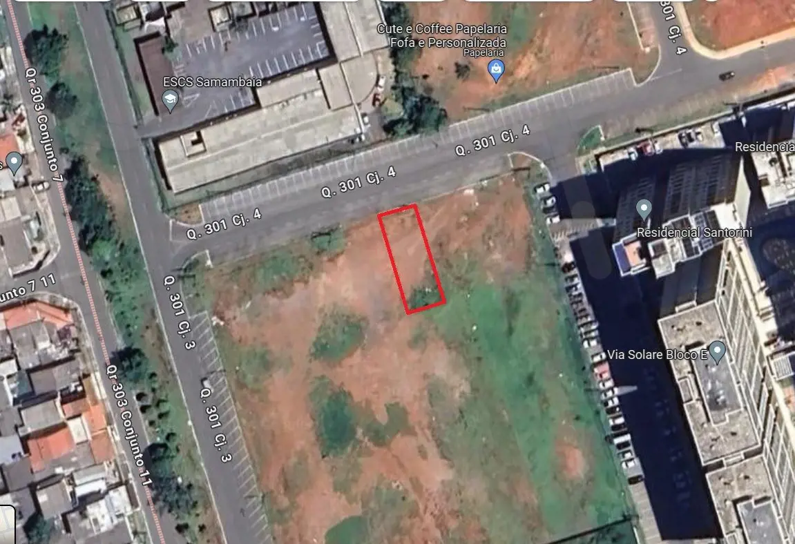 Lote comercial com 250 metros quadrados de área. Permite construir dois paviment...