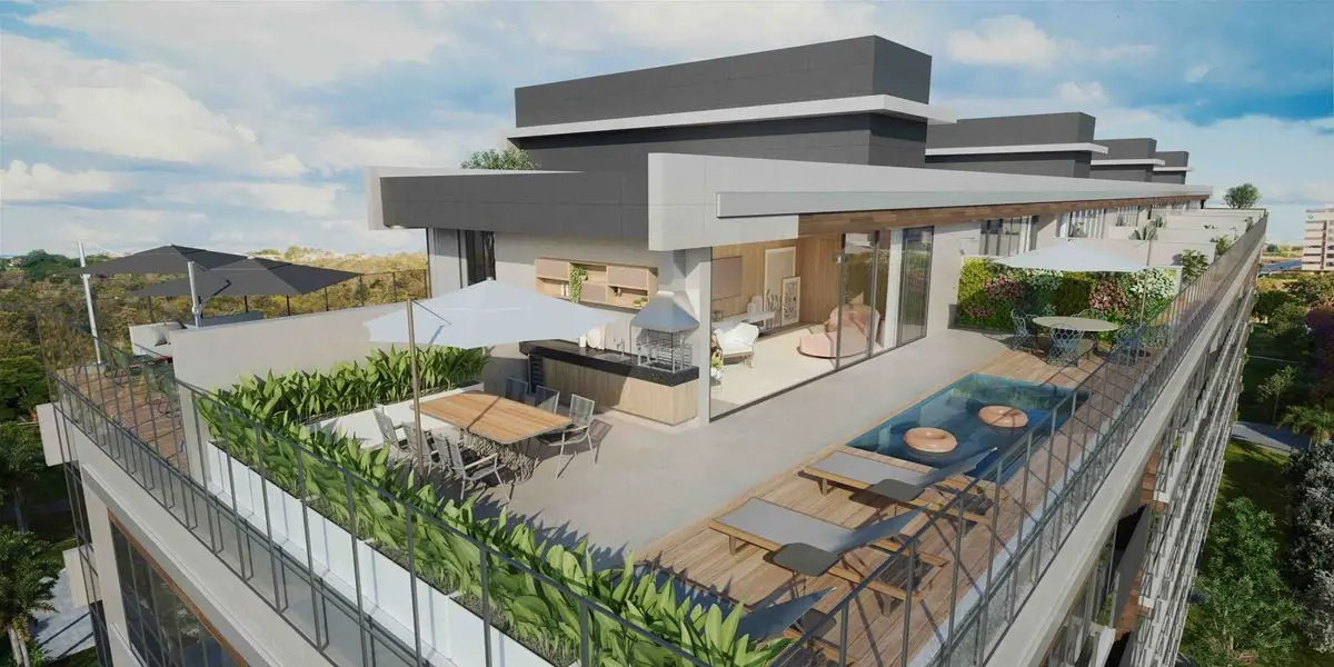 Bauhaus 500 - Unidade 609Cobertura Duplex 3 suítes, 3 vagas no Bauhaus 500, na S...