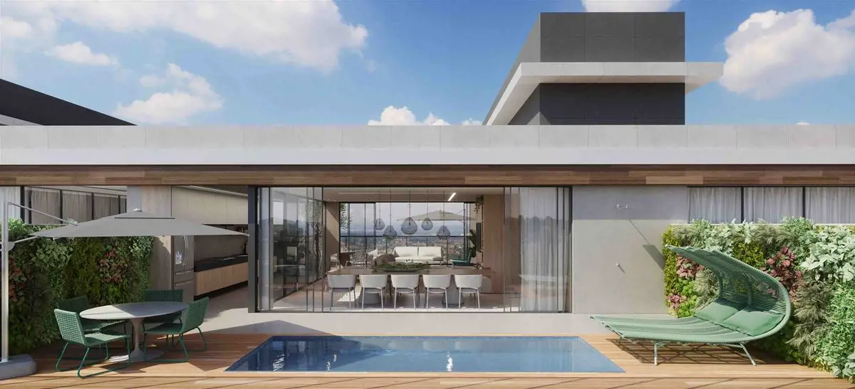 Bauhaus 500 - Unidade 604Cobertura Duplex 4 suítes, 4 vagas no Bauhaus 500, na S...