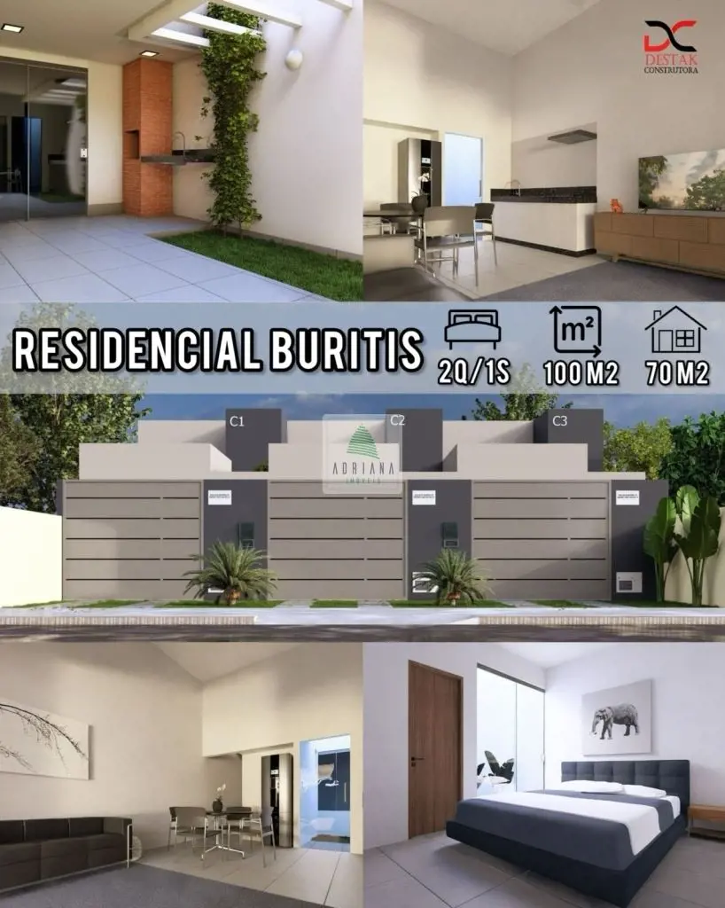 DESCRIÇÕES DO IMÓVEL- Garagem Coberta p/ 01 carro;- Sala e Cozinha Integradas co...