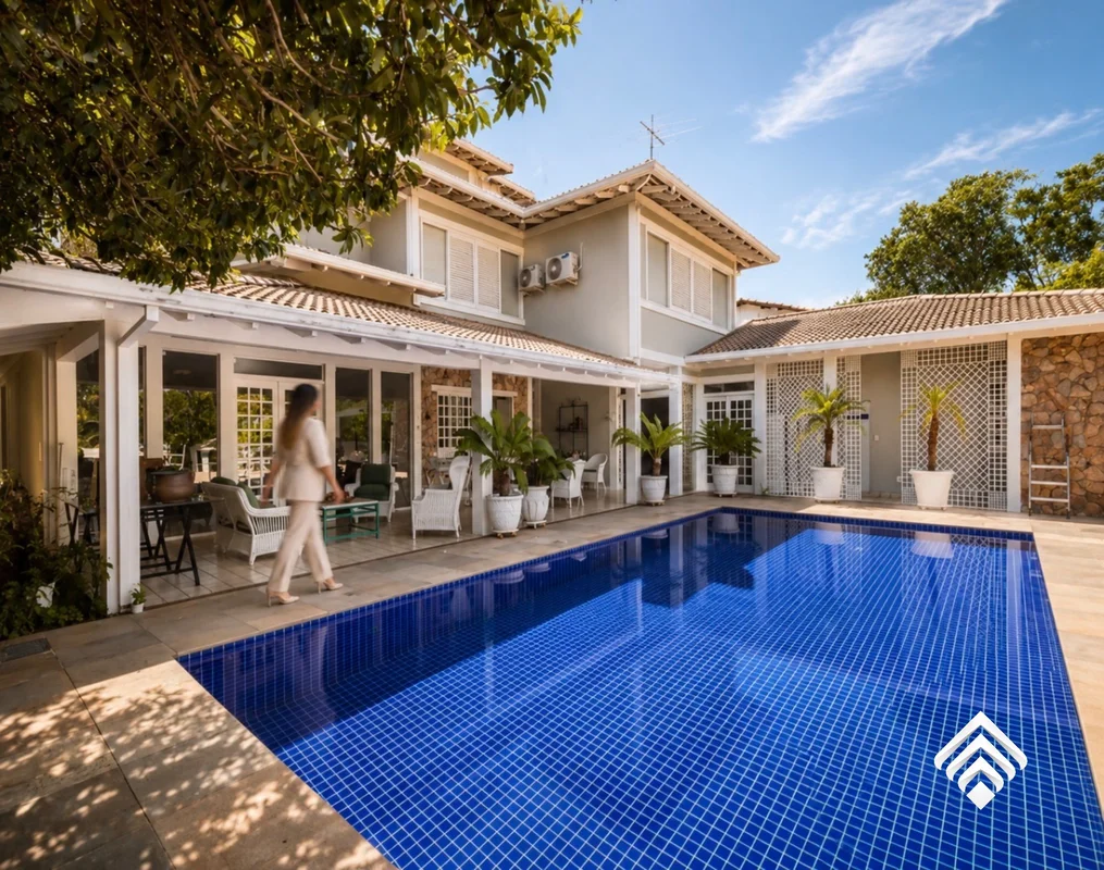 Casa para alugar na QL 12, Península dos Ministros, Lago Sul.Localizada em uma d...