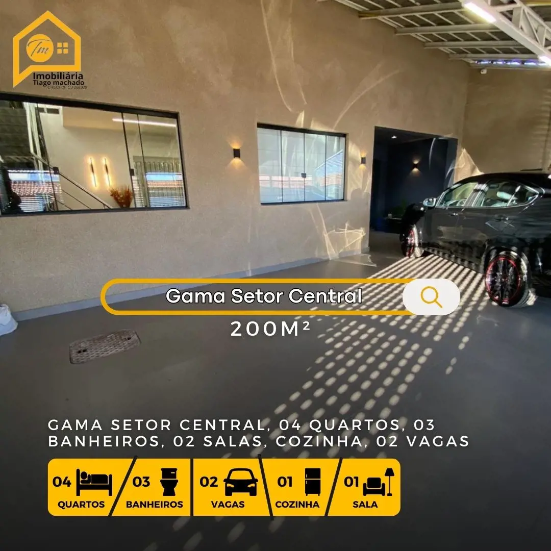 04 quartos, sendo 02 suítes, 01 delas máster com closetSala de TVSala de jantarC...