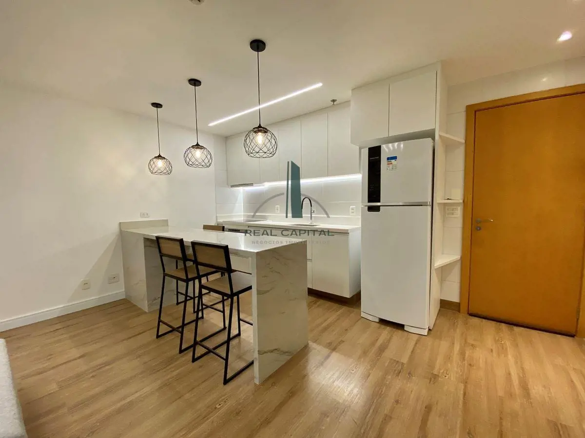 ESPECIFICAÇÕES DO APARTAMENTOApartamento 01 quarto com 44 m², sol perpendicular,...