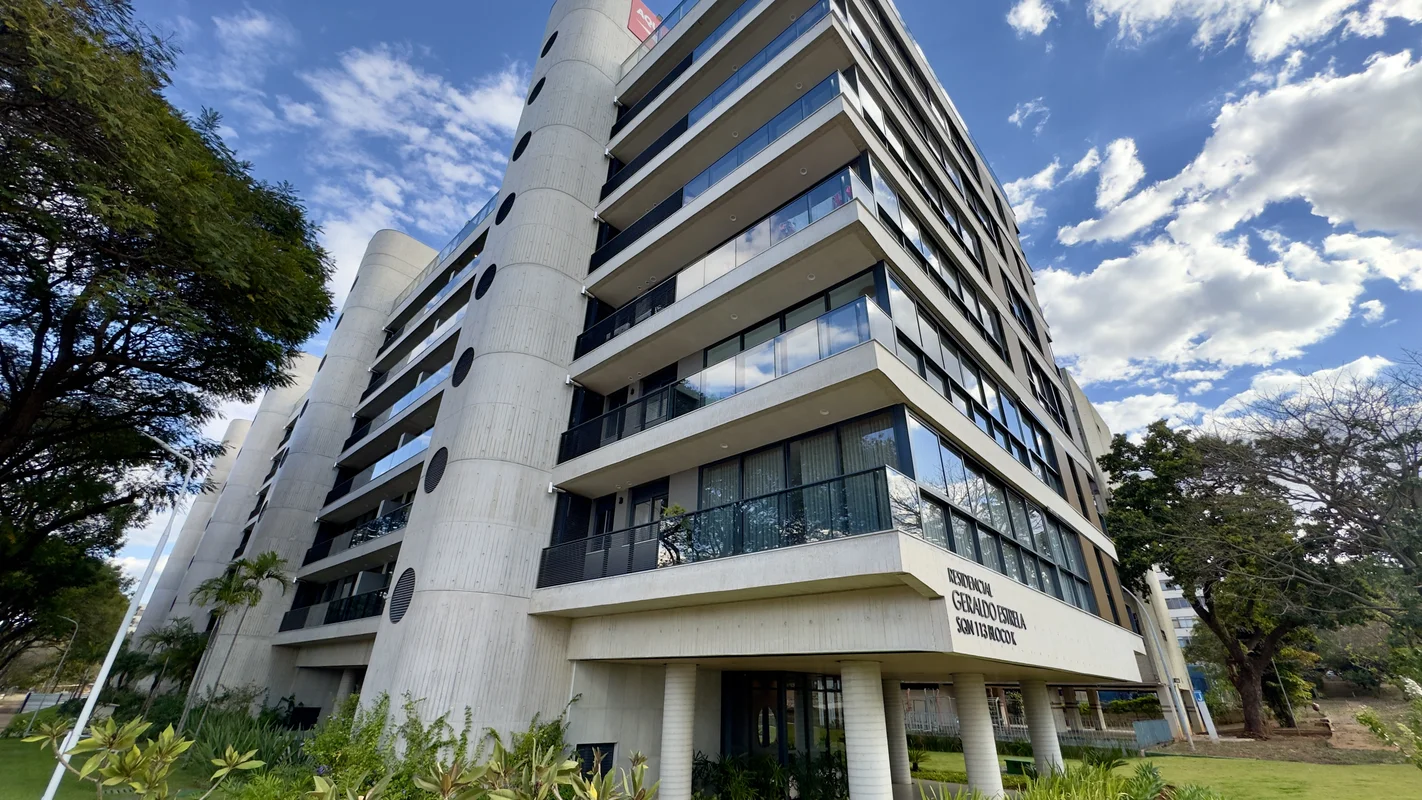 Aluga-se apartamento novo na Asa Norte, Residencial Geraldo Estrela!Arquitetura ...
