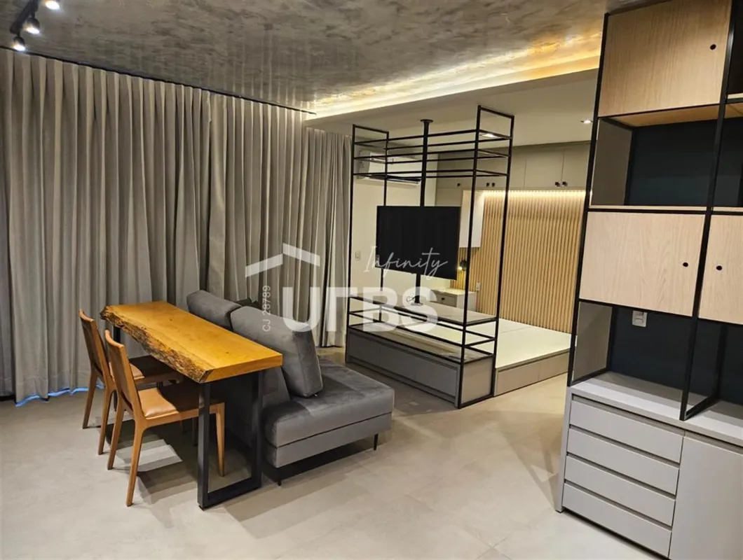 COD U-0012383 - Flat mobiliado e equipado, pronto para morar ou investir, ideal ...