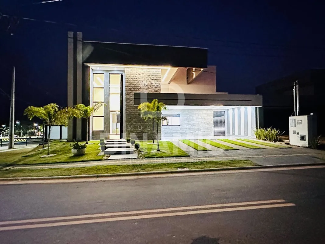 (ID 1) Residência de esquina no Condomínio Terras Alphas Residencial 1, Senador ...