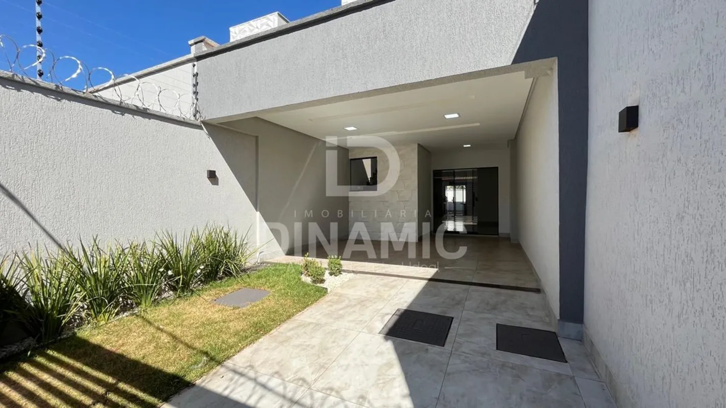 (ID 01) Sobrado Residencial Porto Seguro - Goiânia- Área Total: 150 m² - Área Co...
