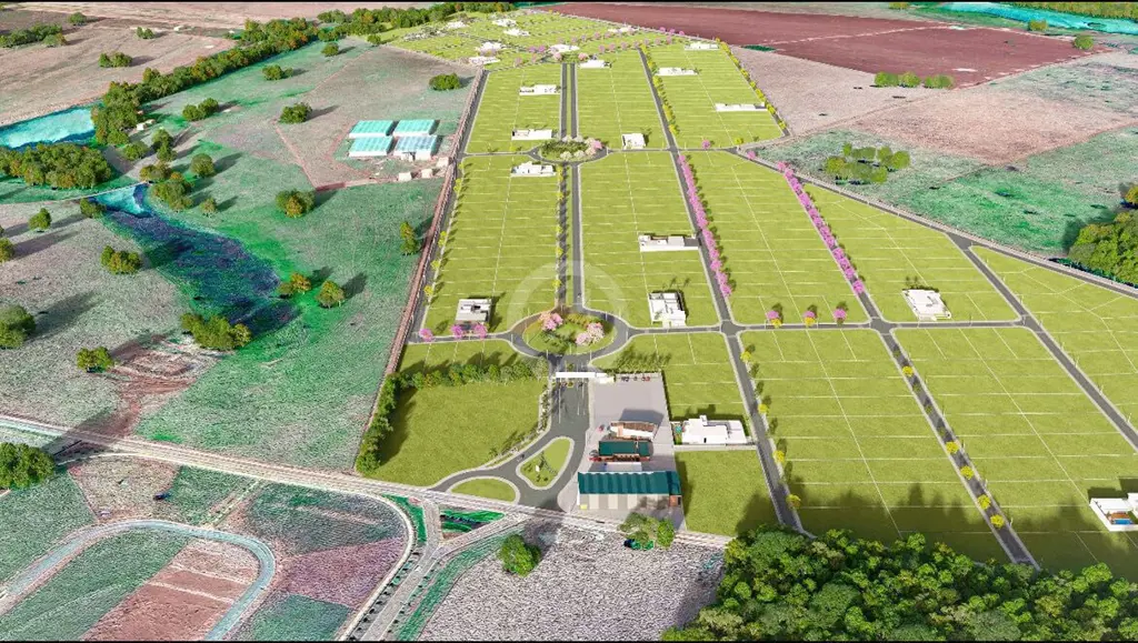 Terreno Chacara de Condominio fechado de 1.250m2 em Santo Antonio de Goias , a 2...