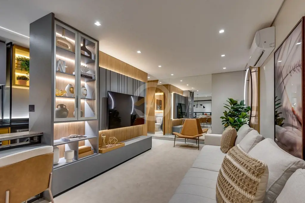 Apartamento com 3 quartos no Setor Marista. Varanda gourmet com churrasqueira a ...