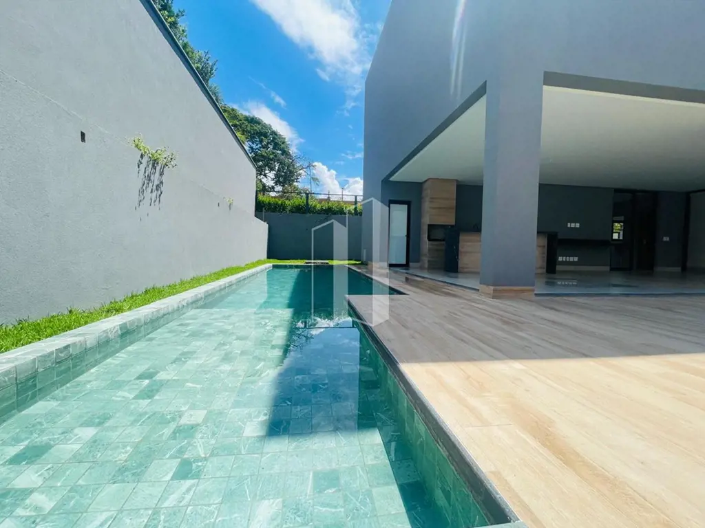 Sobrado novo com 380 m² de área construída em terreno de 501 m² no Alphaville Ar...