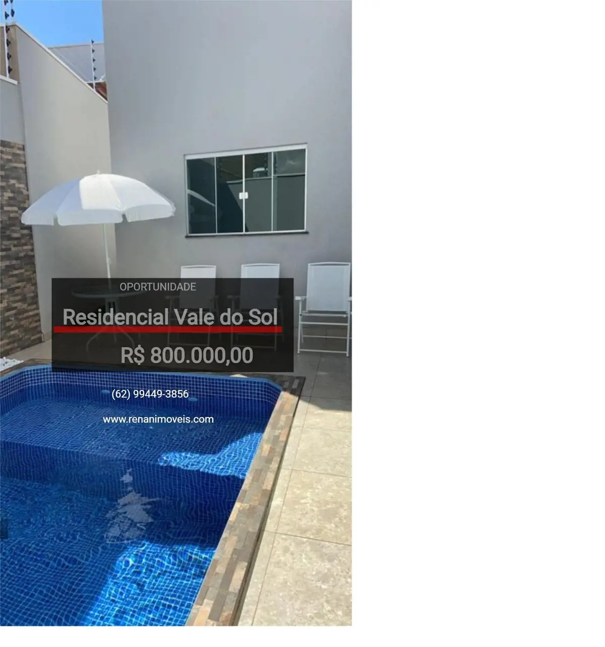 Casa Nova para Vendalinda casa moderna na avenida vale do sol com piscina 800 mi...