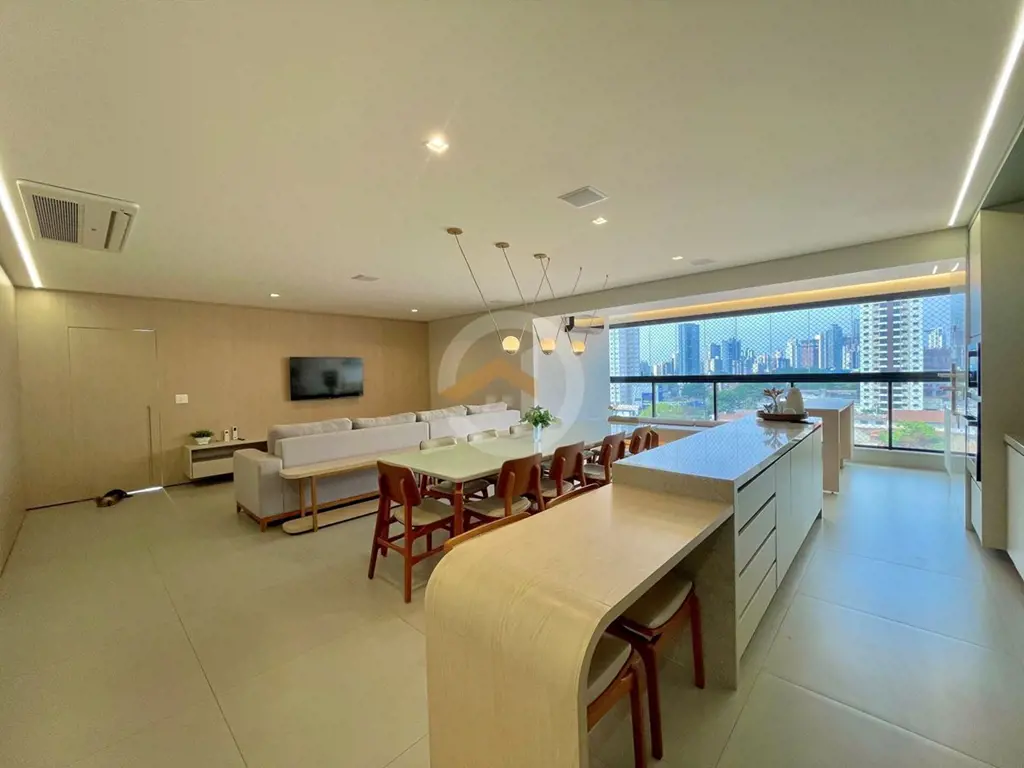 Apartamento com 3 suítes no Setor Bueno, nascente, vista livre, 3 vagas de garag...