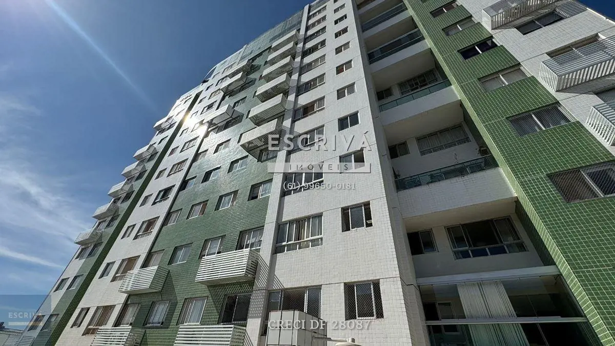 Quadra 107 - Águas Claras Edifício das Américas. - 58m2 - 2 quartos com suíte - ...