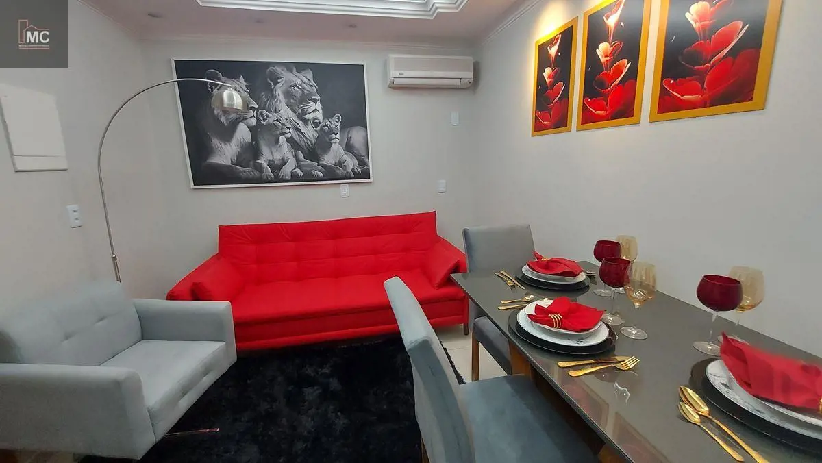 Linda kitnet toda reformada, com mobília completa, decorada, pronta para morar.....