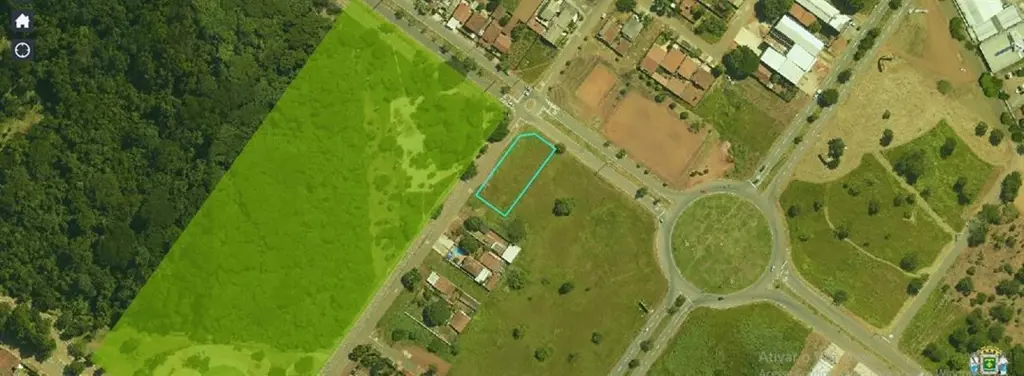COD U-0008964 - Lote de 1475 m² na Alameda Alcides Araújo Romão com a Avenida Na...