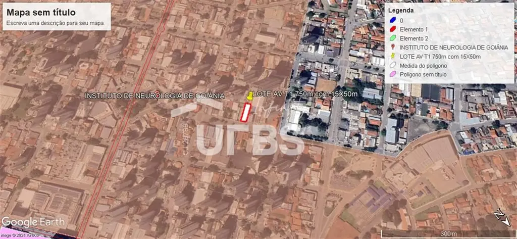 COD U-0011943 - LOTE NA AV T-1 COMPOSTO DE 750 METROS QUADRADOS DE TERRENO SENDO...