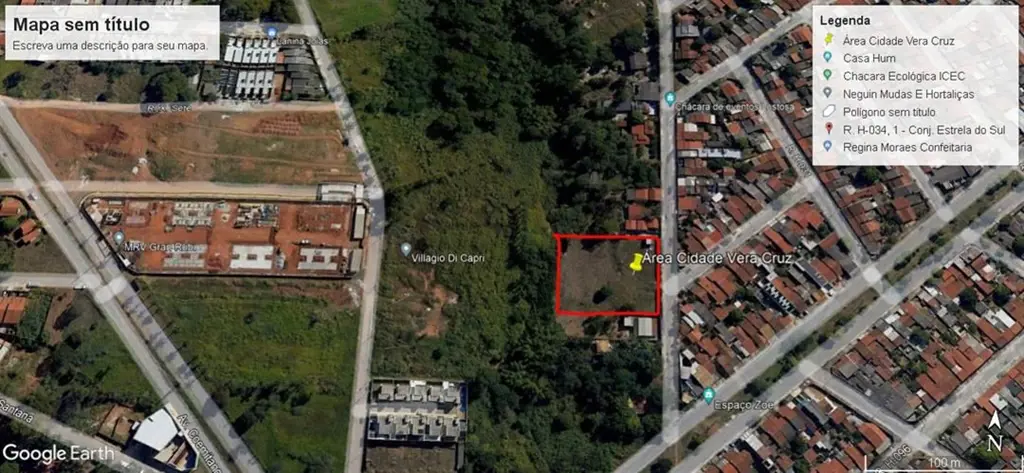 COD U-0005034 - Área de 4.450m², com 60m de frente e 77m de lateral, localizado ...