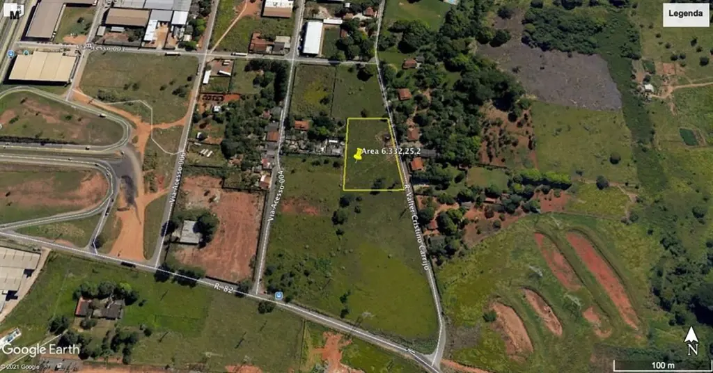 COD U-0001546 - Área comercial no Anel ViárioSão 4 terrenos com área total de 6....