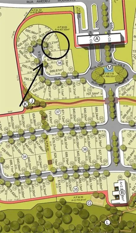 COD U-0008172 - Lote no Plateau D'or UniqueTerreno no Plateau D’or Unique com 63...