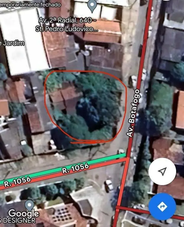 COD U-0010956 - Lote de terras urbano de nº 09 da Qd 120 , situado à Alameda Bot...