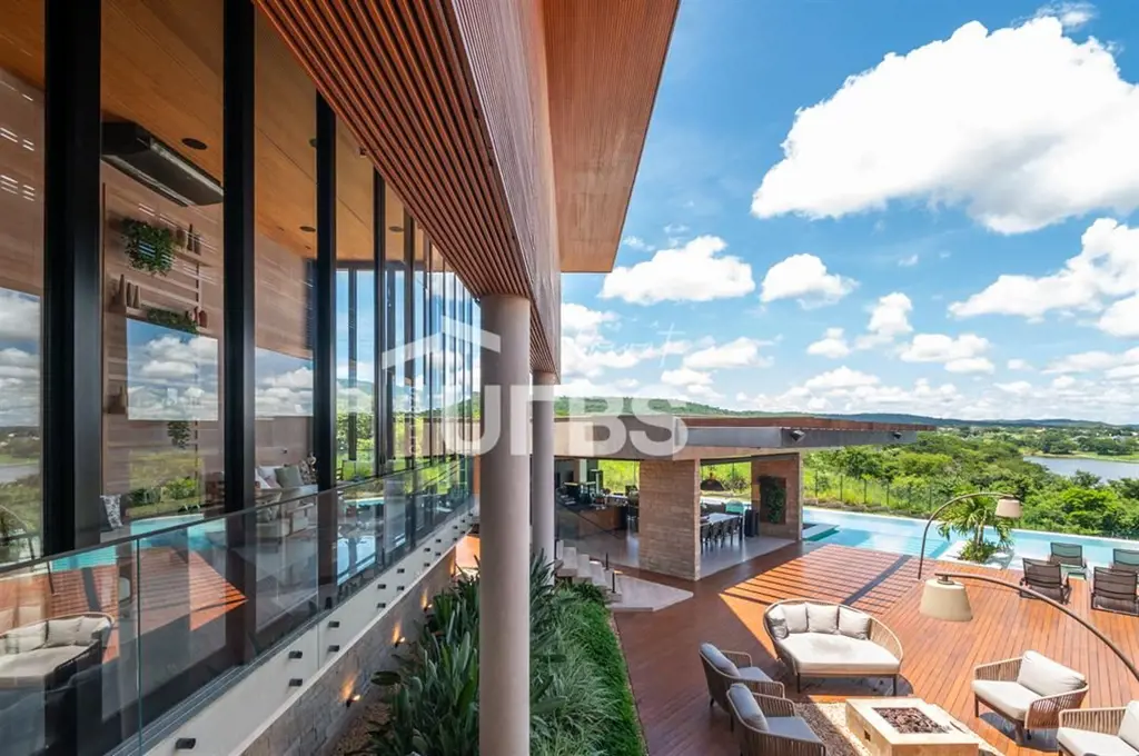 COD U-0010765 - Casa do LagoCondomínio Aguas da Serra, Hidrolândia-Go"Deslumbran...