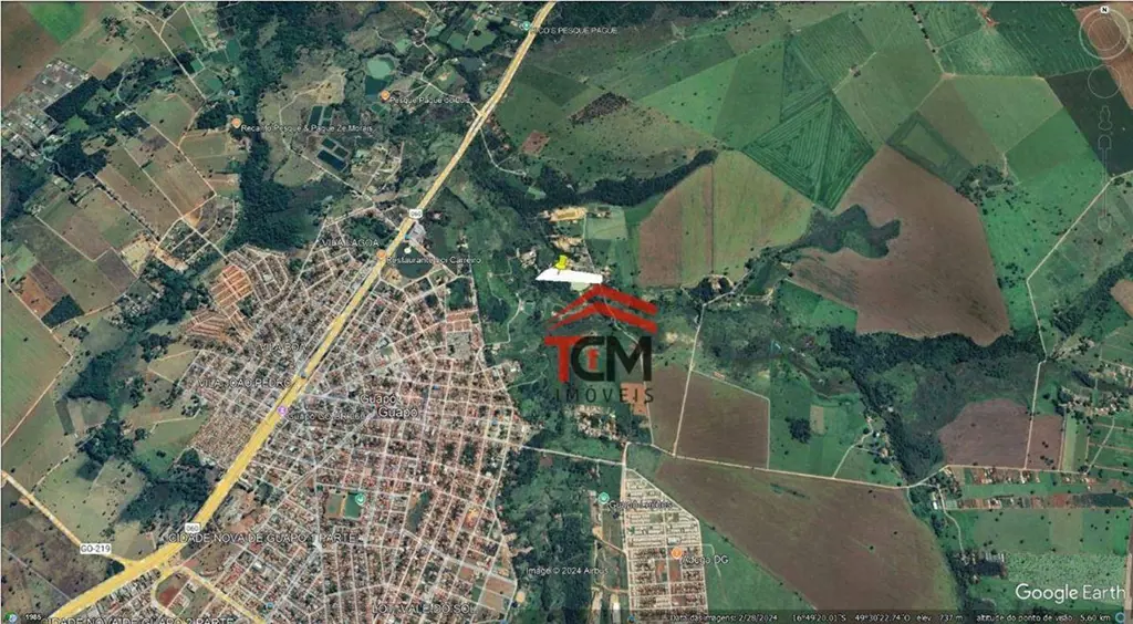 Chácara a 1km de GupóTerreno plano com fundo para Ribeirão dos PereiraAgende sua...