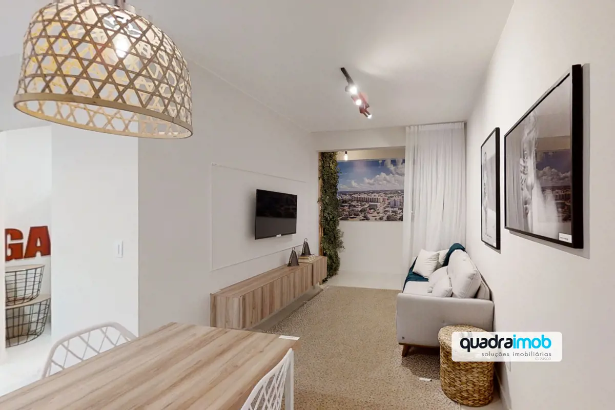 O Quadra Parque Gama é um empreendimento PRONTO PARA MORAR, projetado para ofere...