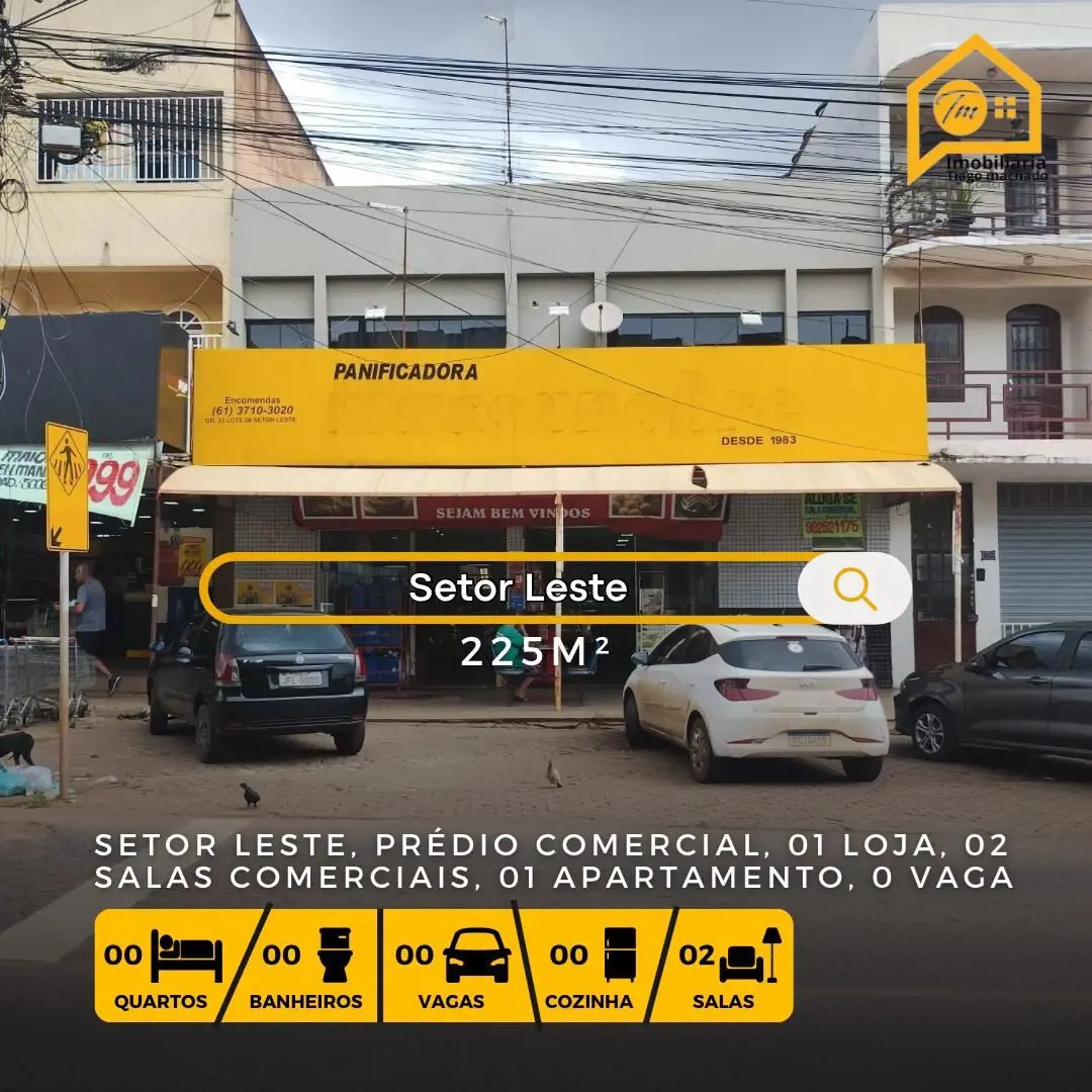 Excelente prédio comercial no Setor LesteLoja térreo02 salas comerciais01 aparta...