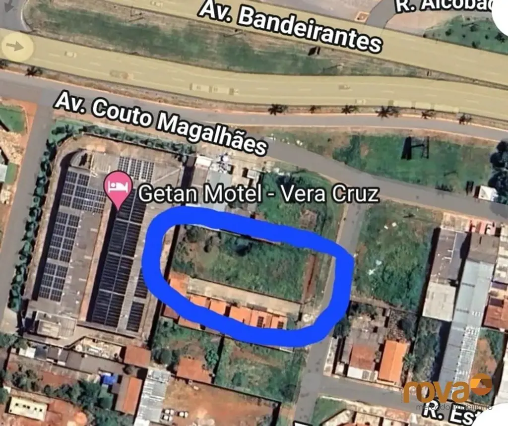 Lote a venda no Conjunto Vera Cruz, com área de 1.099,60m, sendo 20m de frente e...