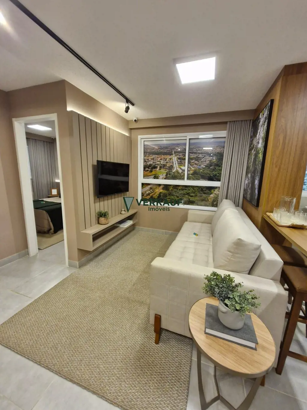 Apto na planta, 02 quartos, sala de estar/ jantar, cozinha integrada,. banheiro ...