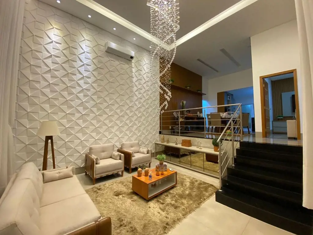 Condomínio do Lago Casa térrea com 4 suítes um total de 324 m² de área construíd...