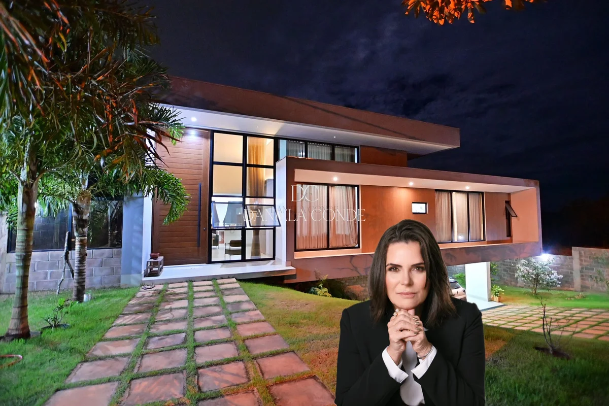 A CASA SOLAR – NOVA CONTEMPORÂNEACONDOMÍNIO SOLAR DA SERRA – JARDIM BOTÂNICOACEI...