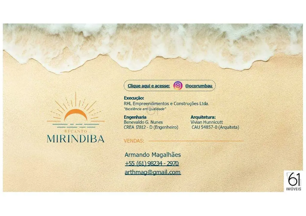 Procurando oprtunidade de investimento na Bahia? A 61 Imóveis disponibiliza para...