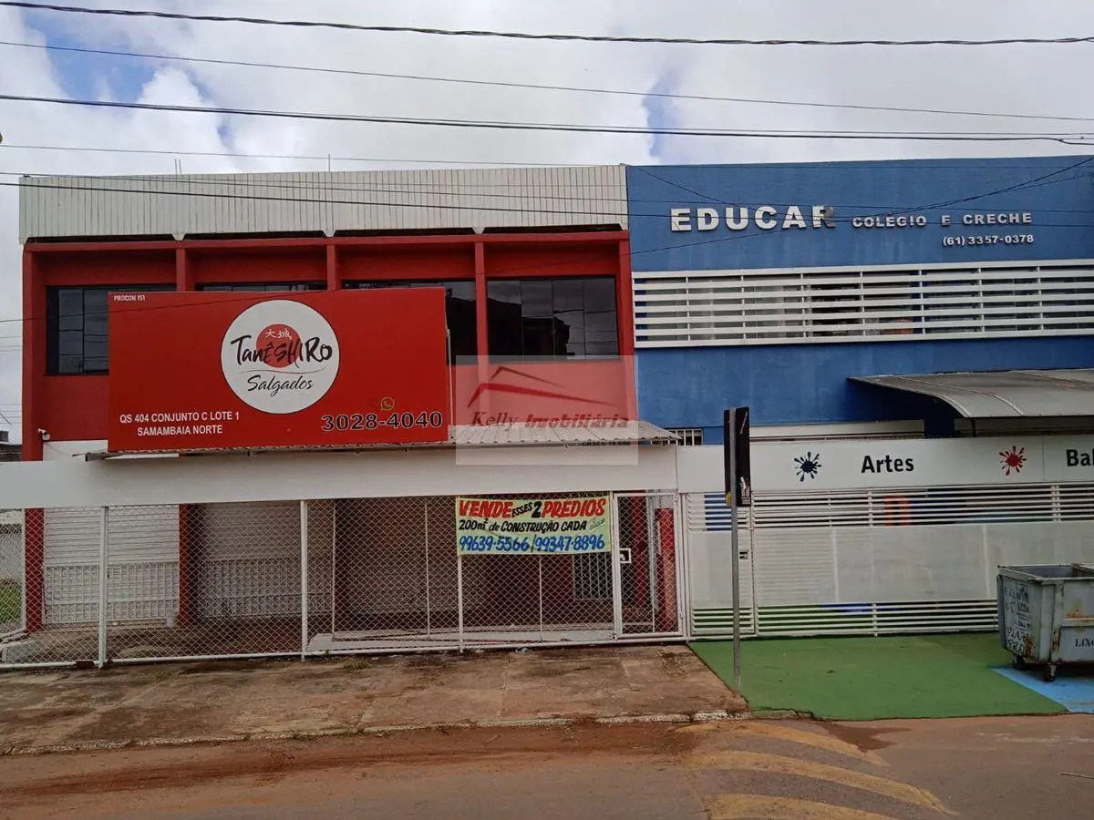 VENDE-SE 01 PRÉDIO NA SAMAMBAIA NORTE01 prédio com 200m² de construção, na QS 40...