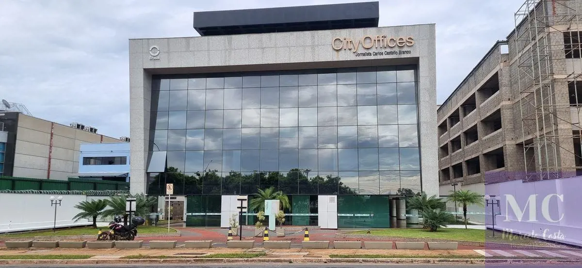 Garagem de subsolo no Edifício City Offices, próximo ao TJDF. 17/12/24