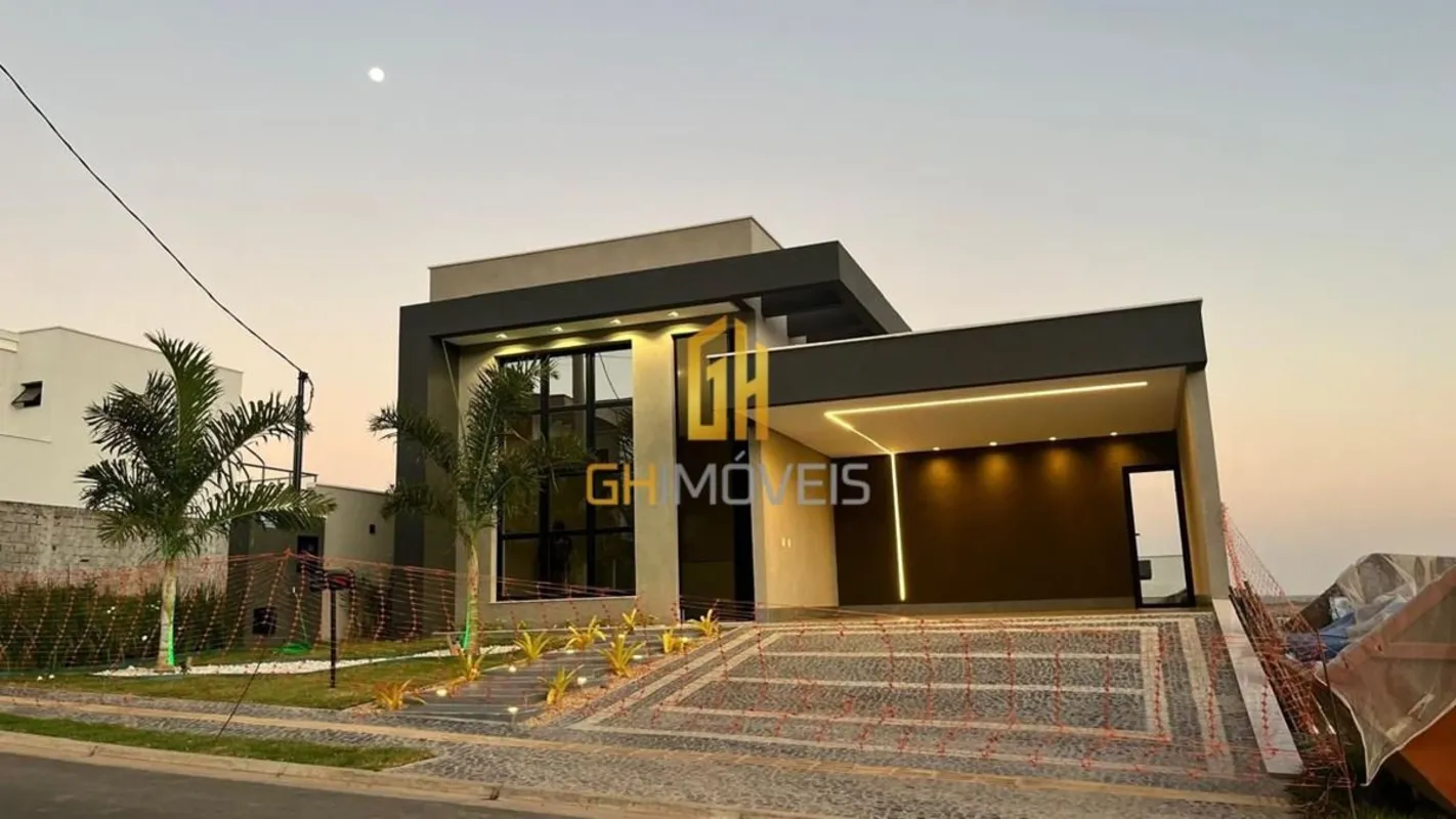CA1058Casa no Condomínio Jardins Nápoles - Senador Canedo - Go, com360m² área to...