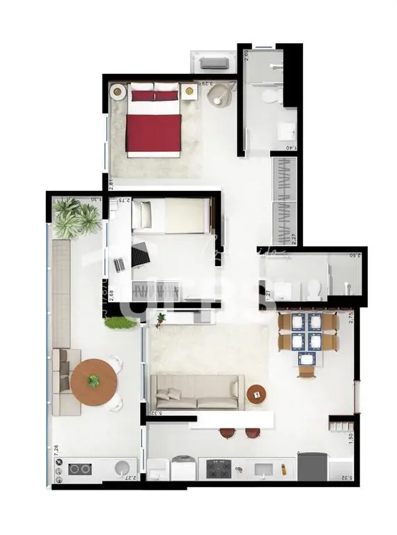 COD U-0019414 - Descubra o seu novo lar no Setor Bueno! Apartamento impecável co...