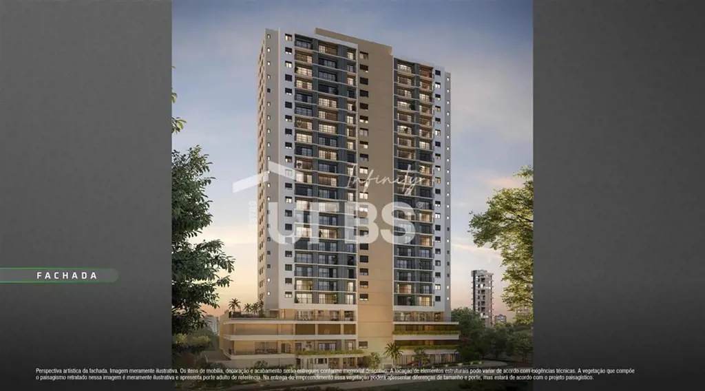 COD U-0019609 - Studio moderno e completo no Smart Parque Areião, com varanda e ...