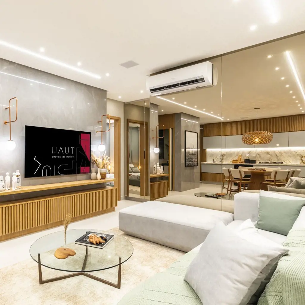 Este apartamento de 122 m² é um convite para quem busca exclusividade, conforto ...