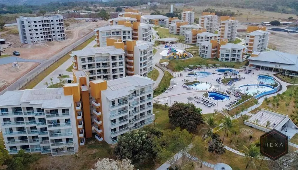 O Hotel Prive Ilhas do Lago - SISTEMA DE COTAS Apartamento COMPARTILHADO, com di...