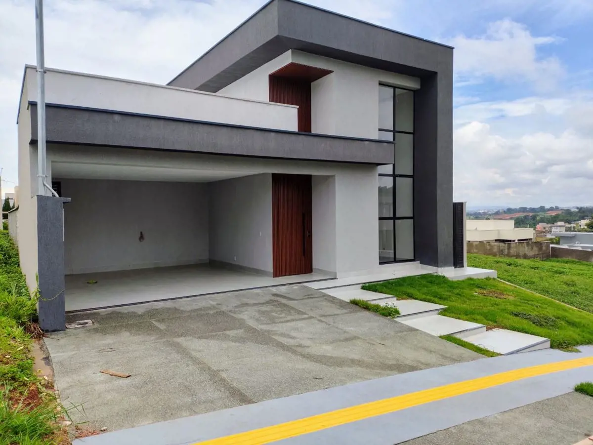 Casa térrea no Jardins Bolonha, com 3 suítes, sala com pé direito duplo conectad...