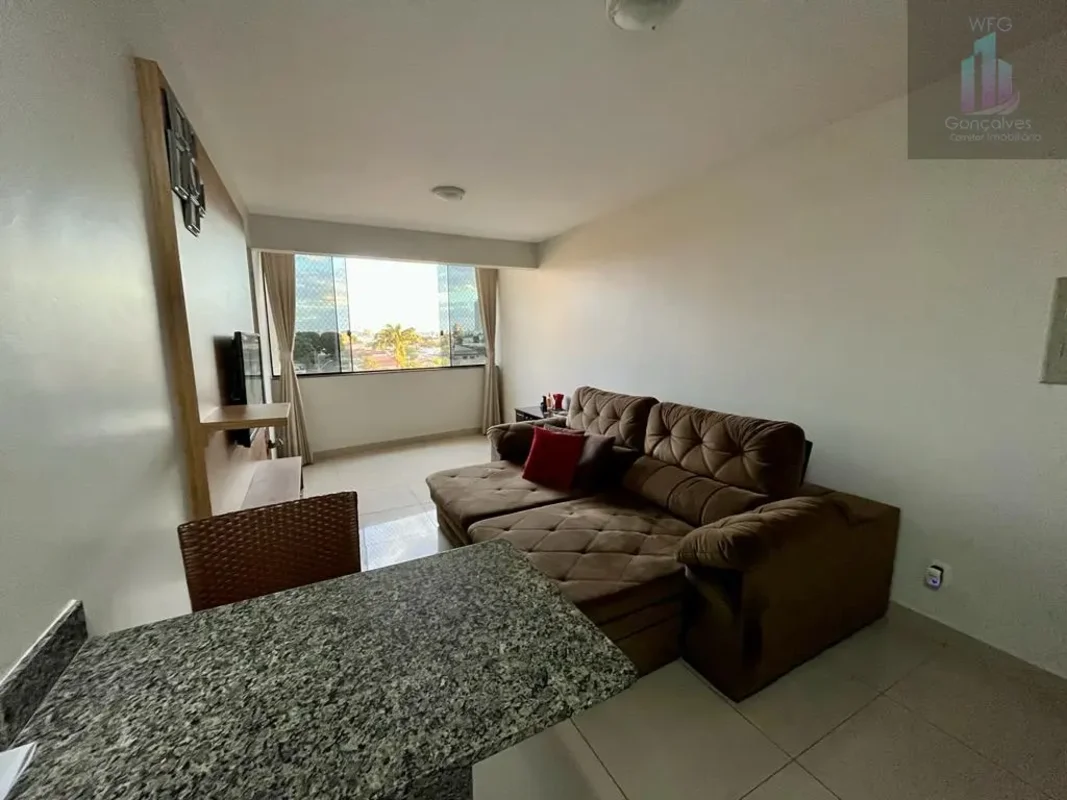 Apartamento com 2 QUARTOS SENDO 1 SUÍTE Sala para 02 ambientes, integrada com a ...