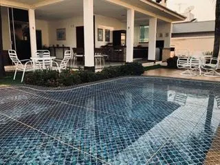 SOBRADO COM 4 SUÍTES SENDO UMA MÁSTER, SACADA, SALAS DE TV, ESTAR E JANTAR, LAVA...