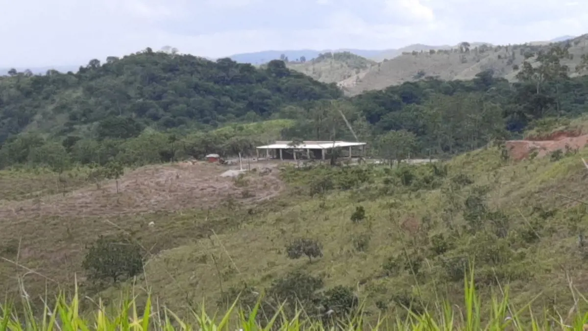 ?O momento é esse; fazendinha com 48,4 Ha, situada no Córrego do Ouro, Núcleo Ru...