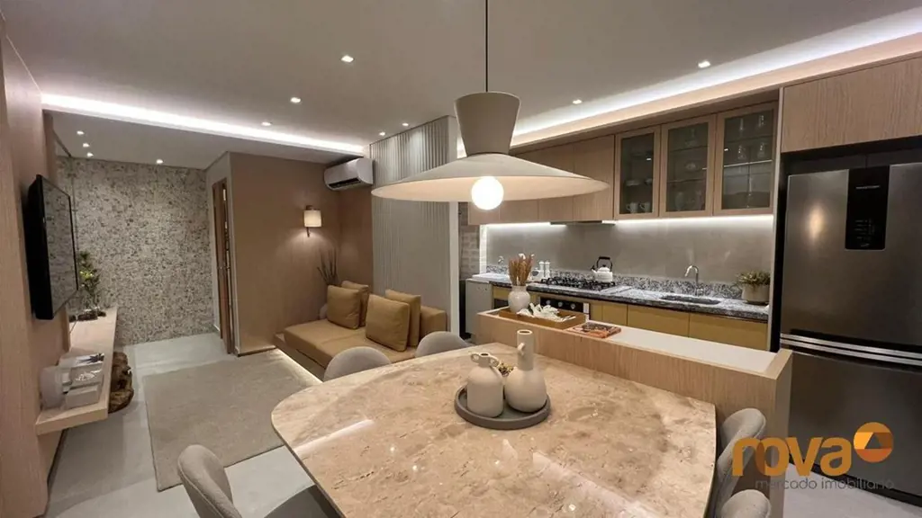 Apartamento de 2 quartos sendo 1 suíte, no Jardim América, nascente, andar alto,...