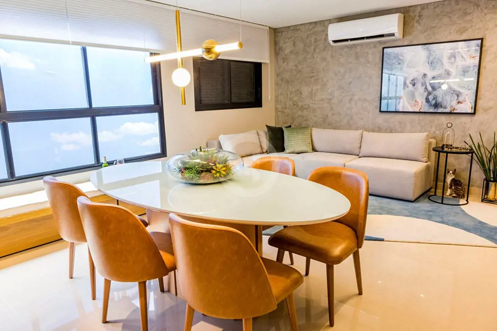 Apartamento de 76,7 m2 com 2 suites plenas1 vaga de garagemAndar mediano-alto la...