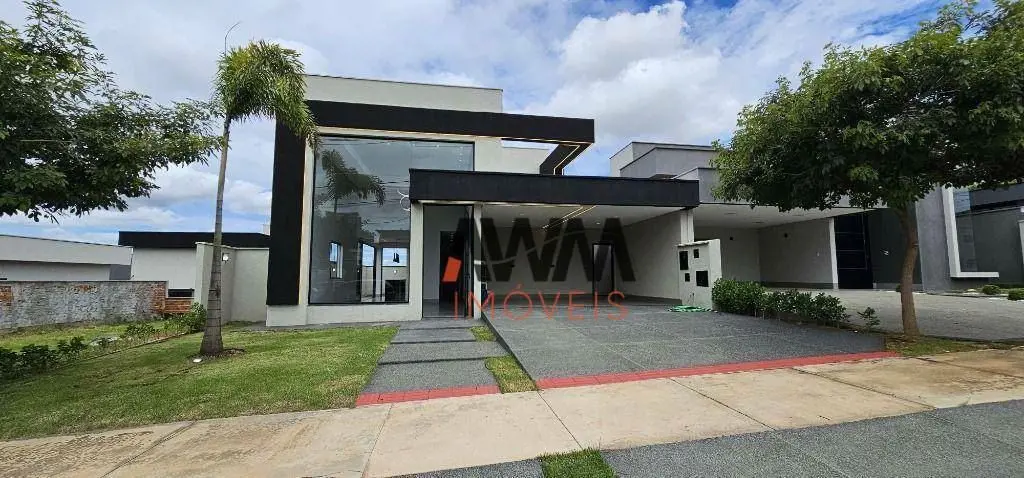 CÓDIGO CA 0498 Casa nova em condomínio fechado com 3 suítes plenas, sala dois am...