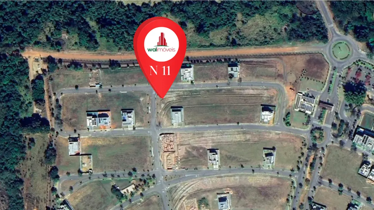 Lote residencial de 692,04m² à venda na Quadra N, em Alphaville Planalto Central...